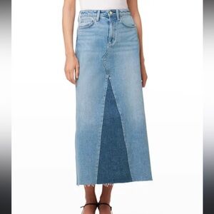 Joe's Jeans Maxine Denim Two Toned Skirt